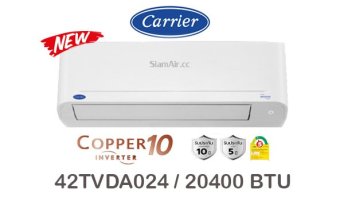 Carrier-Copper10-inverter-42TVDA024-20400-BTU
