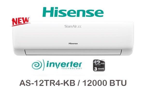 ผ่อนแอร์ Hisense KB SERIES INVERTER รุ่น AS-12TR4-KB 1200 BTU