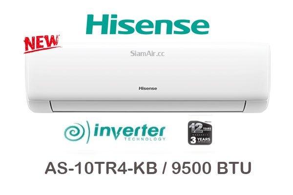 ผ่อนแอร์ Hisense KB SERIES INVERTER รุ่น AS-10TR4-KB 9500 BTU